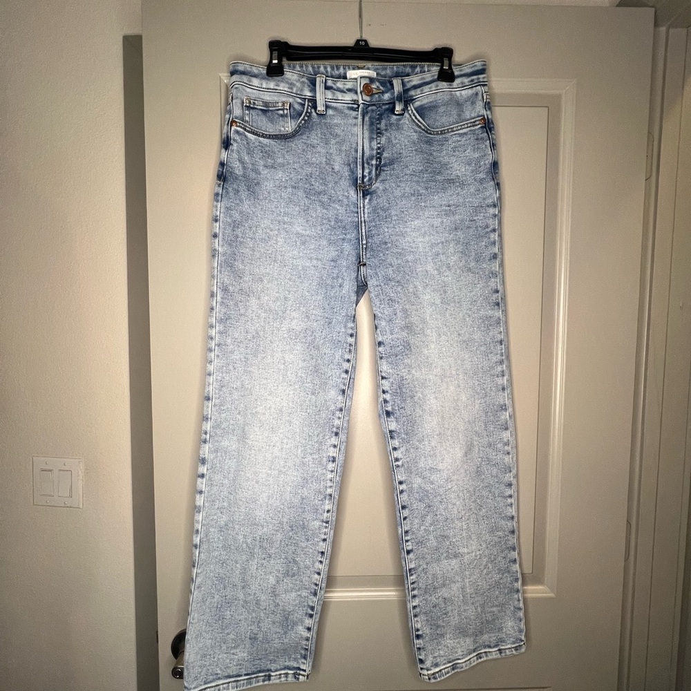 LC Lauren Conrad Light Blue Straight Leg Jeans